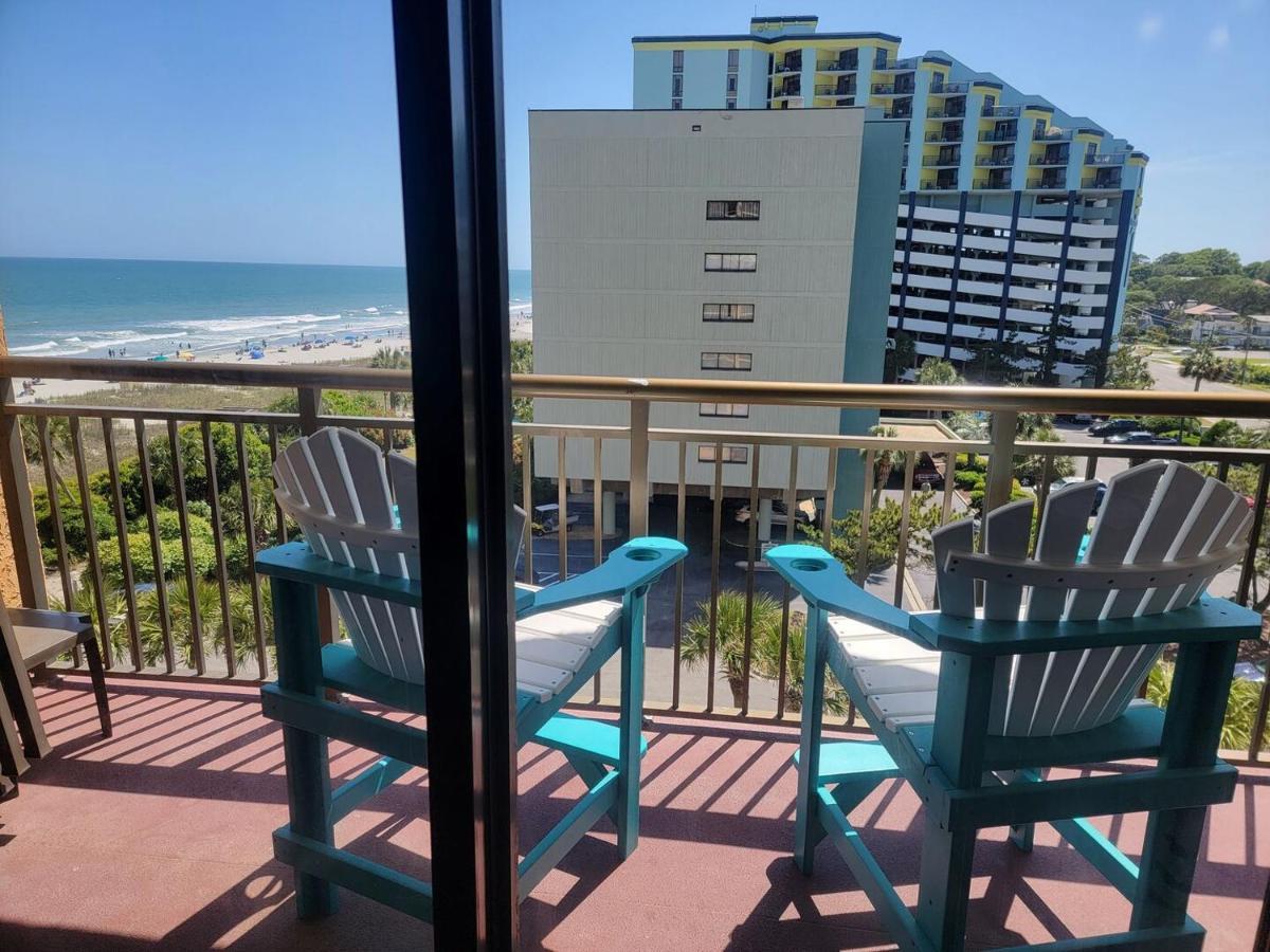 Ocean View King Suite With Modern Decor And Accents - Caravelle Resort 605 Sleeps 4 Guests Myrtle Beach Exteriér fotografie